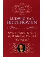 Ludwig van Beethoven: Symphony No.9 In D Minor Op.125 'Choral' (noty, partitura)