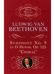 Ludwig van Beethoven: Symphony No.9 In D Minor Op.125 'Choral' (noty, partitura)