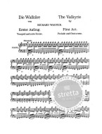 Richard Wagner: Die Walküre - Vocal Score (noty na klavír, zpěv)