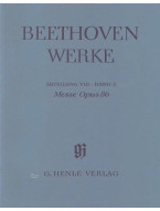 Ludwig van Beethoven: Mass C major op. 86 Volume 2 (noty, partitura)