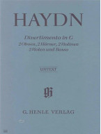 Joseph Haydn: Divertimento In G Major Hob. II (noty, partitura)