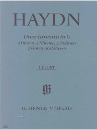 Joseph Haydn: Divertimento In G Major Hob. II (noty, partitura)