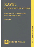 Maurice Ravel: Introduction et Allegro (noty, partitura)