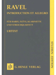 Maurice Ravel: Introduction et Allegro (noty, partitura)
