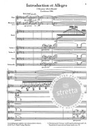 Maurice Ravel: Introduction et Allegro (noty, partitura)