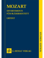 Wolfgang Amadeus Mozart: Divertimenti For Wind Sextet (noty, partitura)