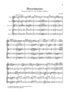 Wolfgang Amadeus Mozart: Divertimenti For Wind Sextet (noty, partitura)