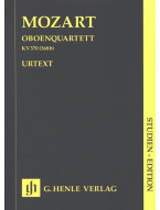 Wolfgang Amadeus Mozart: Oboe Quartet in F K.370 / 368b (noty, partitura)