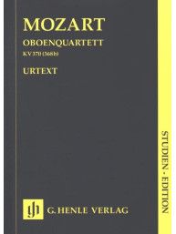 Wolfgang Amadeus Mozart: Oboe Quartet in F K.370 / 368b (noty, partitura)