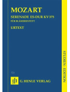 Wolfgang Amadeus Mozart: Serenade in Eb major KV. 375 (noty, partitura)