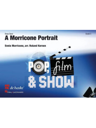 Ennio Morricone: A Morricone Portrait (noty pro žesťový dechový orchestr, party, partitura)