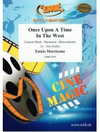 Ennio Morricone: Once Upon A Time In The West (noty na pro koncertní orchestr, sólo zpěv, party, partitura)