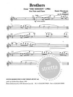Ennio Morricone: Brothers - Gabriel's Oboe (noty na příčnou flétnu, klavír,)