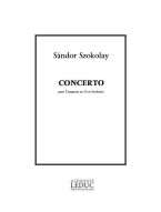 Sándor Szokolay: Concerto -Trompette Et Orch. (noty na trubku, klavír)