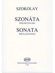 Sándor Szokolay: Sonate For Flute Solo (noty na příčnou flétnu)