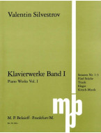 Valentin Silvestrov: Piano Works 1 (noty na klavír)