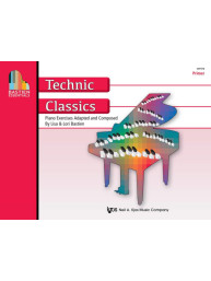 Bastien Essentials: Technic Classics, Primer (noty na klavír)