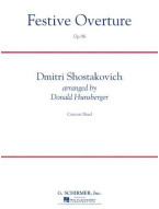 Dmitrij Šostakovič: Festive Overture op. 96 (noty pro koncertní orchestr, party, partitura)