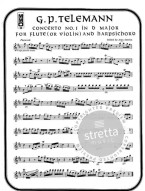 Music Minus One Flute: Telemann / Corette (noty na příčnou flétnu)(+audio)