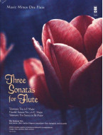 Three Sonatas for Flute (noty na příčnou flétnu)(+audio)