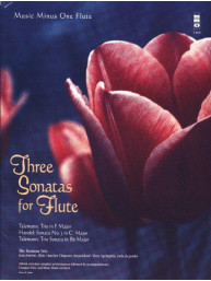 Three Sonatas for Flute (noty na příčnou flétnu)(+audio)