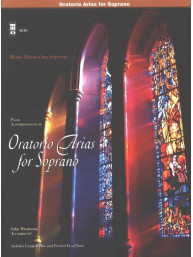 Oratorio Arias for Soprano (noty na klavír, zpěv)(+audio)