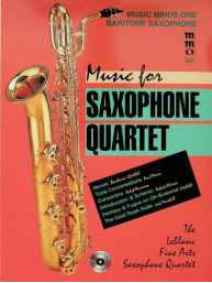 Music for Saxophone Quartet (noty pro saxofonový kvartet)(+audio)