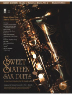 Sweet Sixteen Sax Duets (noty na saxofon)(+audio)