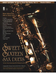 Sweet Sixteen Sax Duets (noty na saxofon)(+audio)