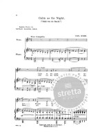 Carl Bohm: Calm as the Night / Still wie die Nacht - Low Voice (noty na klavír, zpěv)