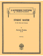 Antonín Dvořák: Stabat Mater, Op. 58 - SATB (noty na sborový zpěv, klavír)
