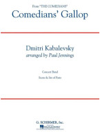 Dmitrij Kabalevskij: Comedians' Gallop (noty pro koncertní orchestr, party, partitura)