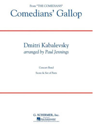 Dmitrij Kabalevskij: Comedians' Gallop (noty pro koncertní orchestr, party, partitura)