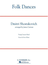 Dmitrij Šostakovič: Folk Dances (noty pro školní orchestr, party, partitura)