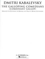 Dmitrij Kabalevskij: The Galloping Comedians / Comedian's Gallop (noty na xylofon či marimbu, klavír)
