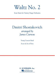 Dmitrij Šostakovič: Waltz No. 2 (noty pro školní orchestr, party, partitura)