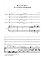 Robert Schumann: Concert Piece For 4 Horns And Orchestra Op.86 (noty na 4 lesní rohy, klavír)
