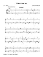 Ludovico Einaudi: Winter Journey (noty na sborový zpěv, klavír)