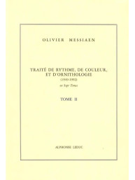 Olivier Messiaen: Traité de Rythme, de Couleur et d'Ornithologie 2 (hudební nauka)