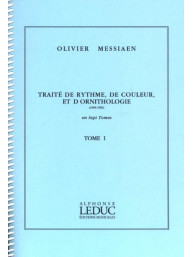 Olivier Messiaen: Traité de Rythme, de Couleur et d'Ornithologie 4 (hudební nauka)