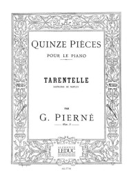 Gabriel Pierné: Tarentelle Op.3, No.15 in a minor (noty na klavír)