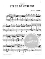 Gabriel Pierné: Etude De Concert Opus 13 (noty na klavír)