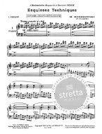 Moritz Moszkowski: Esquisses Techniques Op.97, Vol. 1  (noty na klavír)