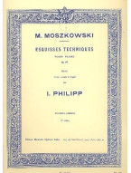 Moritz Moszkowski: Esquisses Techniques Op.97, Vol.2 (noty na klavír)