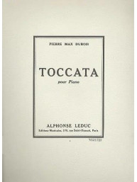 Pierre-Max Dubois: Toccata (noty na klavír)