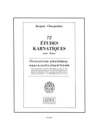 Jacques Charpentier: 73 Études Karnatiques Cycle 03 (noty na klavír)