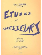Alain Louvier: Etudes pour Agresseurs Vol.2 (noty na klavír)
