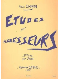 Alain Louvier: Etudes pour Agresseurs Vol.2 (noty na klavír)