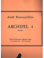 André Boucourechliev: Archipel 4 (noty na klavír)