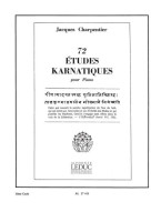 Jacques Charpentier: 72 Études Karnatiques Cycle 05 (noty na klavír)